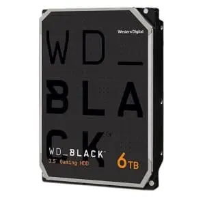 WD Black 6TB Gaming Performance Internal Hard Drive