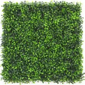 Ejoy Milan 20" x 20" Artificial Boxwood Hedge Greenery Panel 12-Pack