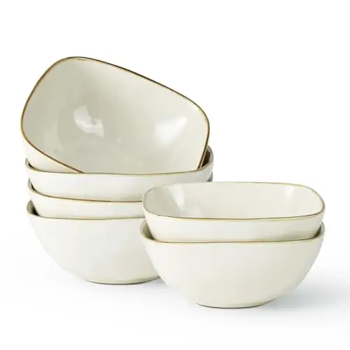 陶瓷碗 6个 两色选