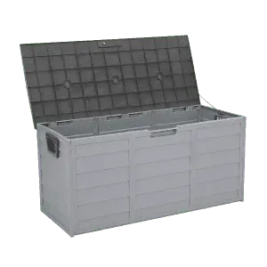 75-Gallon Outdoor Rolling Lockable Storage Box