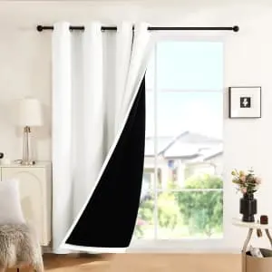 Deconovo 52" x 108" Bedroom Blackout Curtains