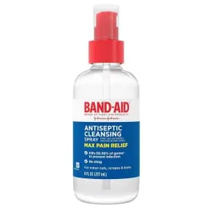 Band-Aid Brand Pain Relieving Antiseptic Cleansing Spray