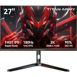 Titan Army 27" 1440p 180Hz Gaming Monitor