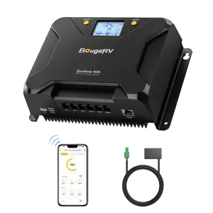 BougeRV 40A MPPT Solar Charge Controller