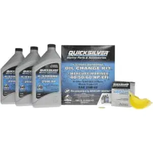 Quicksilver 25W-40 Oil Change Kit