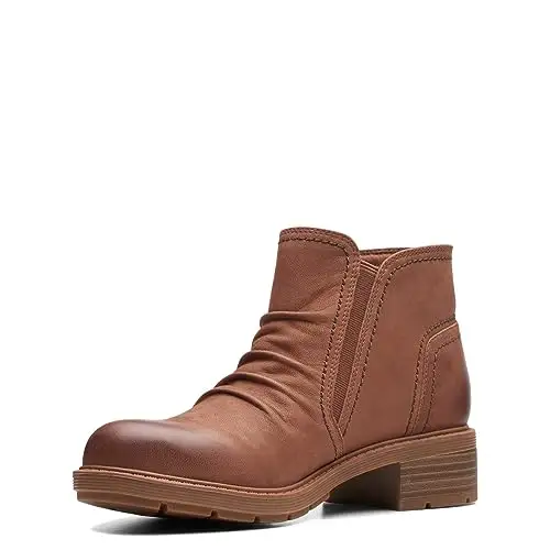 Clarks其乐 真皮 女士 短靴