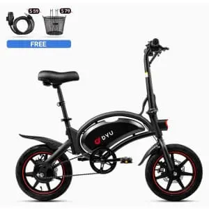 DYU 14" Electric Mini Folding Ebike