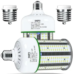 100W G Dimmable LED Corn Light Bulb 2-Pack