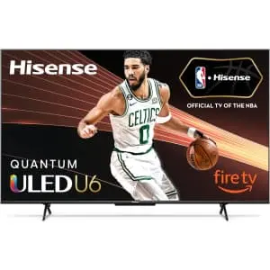 Hisense U6 Series 58U6HF 58" 4K QLED UHD Smart Fire TV