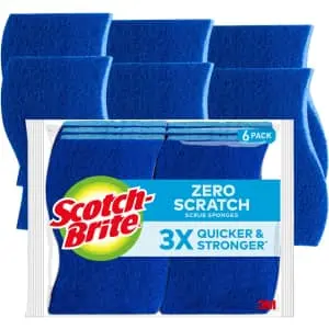 Scotch-Brite Non-Scratch Scrub Sponges 6-Pack
