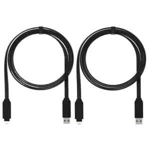 InCharge X Max 100W 6-in-1 Charging Cable 2-Pack