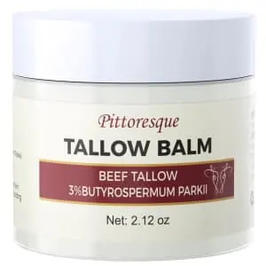 Pittoresque Grass Fed Beef Tallow Skin Moisturizer