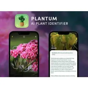 Plantum AI Plant Identifier Premium Lifetime Subscription for iOS