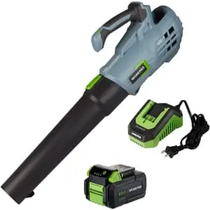 WorkPro 20V Cordless Leaf Blower w/ Battery and Charger