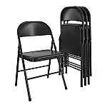 Mainstays Steel Folding Chair (4 Pack)