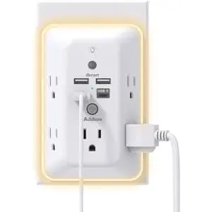 Addtam Outlet Extenders and Power Strips at Amazon