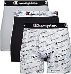 3-pack Champion Men's Underwear Boxer Briefs