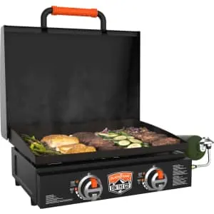 Blackstone 22" Stainless Steel Portable Gas Griddle with Hood