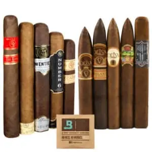 Ultimate Top-Rated Premium 10-Cigar Sampler