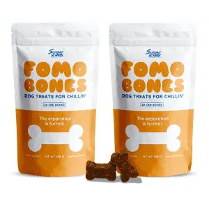 Sunday Scaries CBD Fomo Bones for Dogs 2-Pack