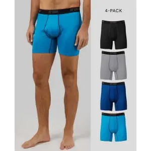 32 Degrees Men's Cool Active Boxer Brief 4-Pack