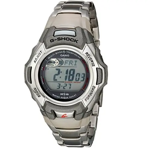 Casio Men's MTGM900DA G-Shock Stainless Steel Tough Solar Atomic Digital Watch, only $99.92, free shipping