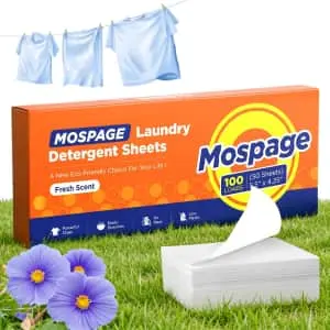 Laundry Detergent Sheets 50-Pack