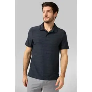 32 Degrees Men's Active Stripe Polo Shirt