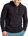 Hanes Mens Originals Tri-Blend Jersey Hoodie