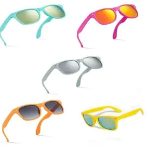 Polarized Wayfarer-Style Sunglasses 2-Pack