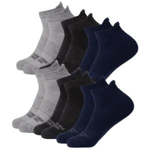 32 Degrees Men's Cool Comfort Ankle Running Socks 6-Pack