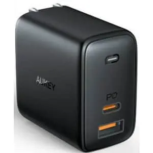 Aukey Omnia Mix 65W GaN USB-C / USB-A Power Adapter