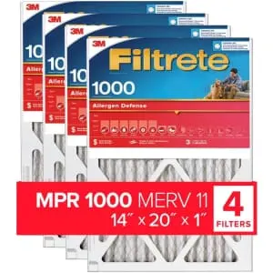 Filtrete 14x20x1 AC Furnace Air Filter 4-Pack