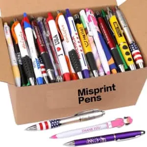 3lbs. of Misprinted Retractable Pens