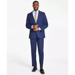 Nautica Men's Modern-Fit Bi-Stretch Suit