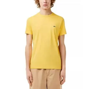 Lacoste Men's Crew Neck Pima Cotton T-Shirt