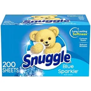 Snuggle Fabric Softener Dryer Sheets 200-Count