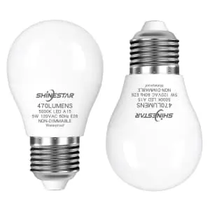 40W Equivalent Daylight LED Fridge Bulb 2-Pack