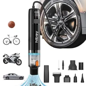 Hiboy 2-in-1 Tire Inflator and Portable Vacuum