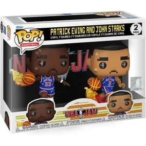 Funko Pop! NBA Jam: Knicks Patrick Ewing and John Starks 2-Pack