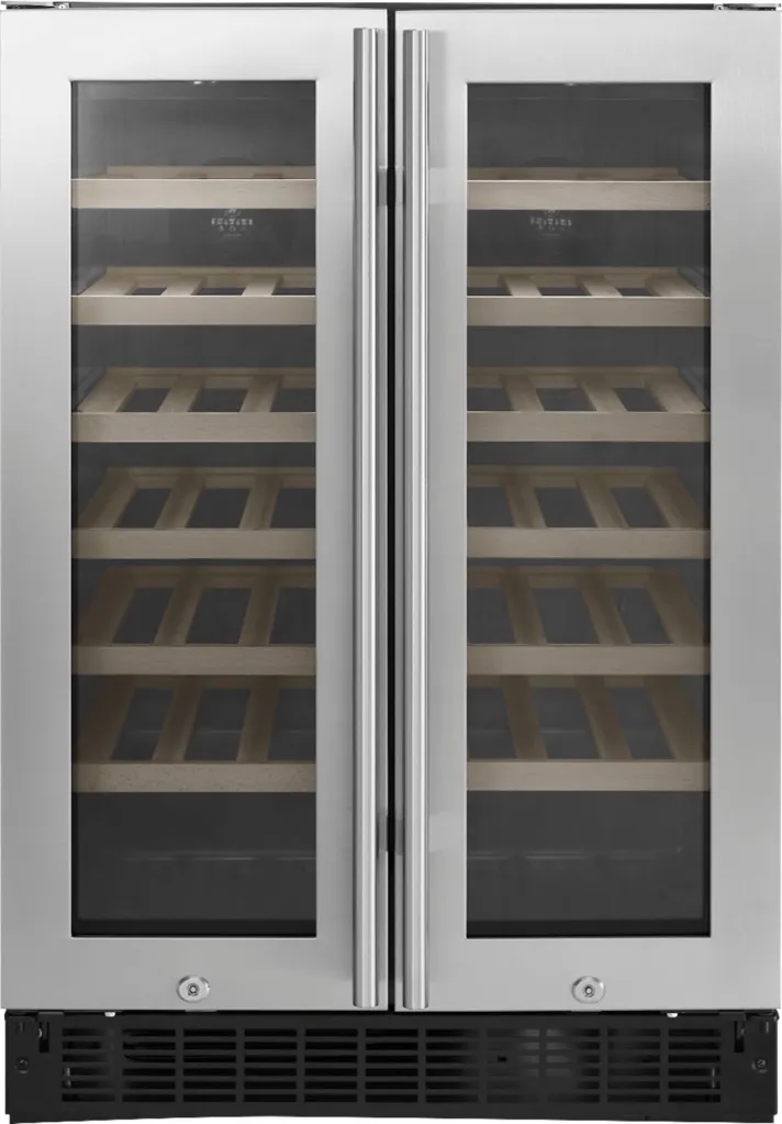 Insignia Dual Zone Stainless Steel Wine & Beverage Cooler w/ Glass Doors