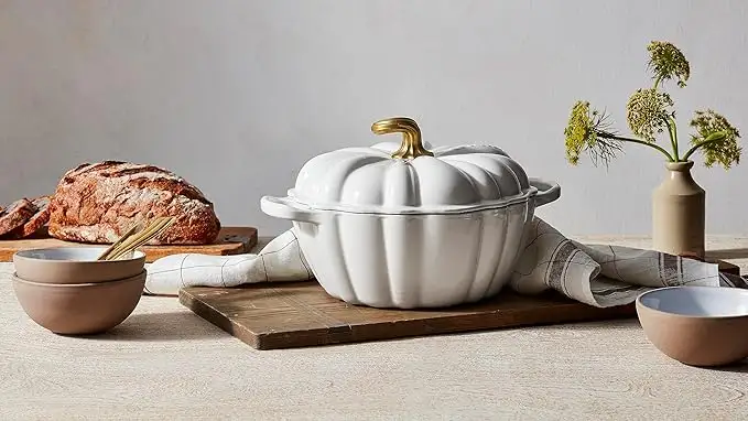 Le Creuset 南瓜造型铸铁锅 4qt