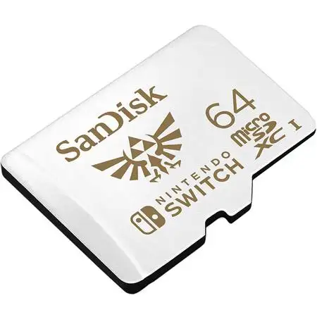 64GB SanDisk UHS-I microSDXC Memory Card for the Nintendo Switch