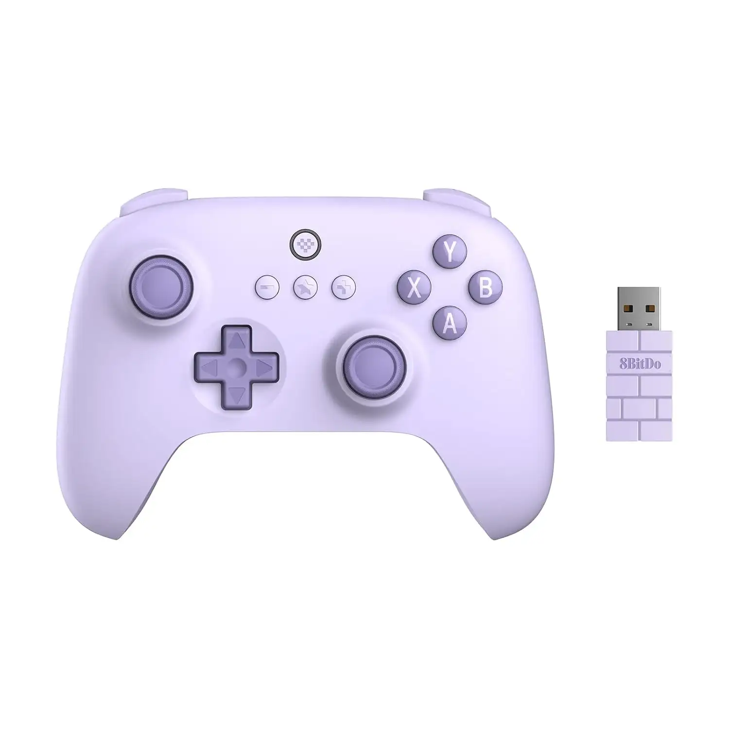 8Bitdo Ultimate C 2.4g Wi-Fi Controller for PC, Android, Steam & Pi (Purple)