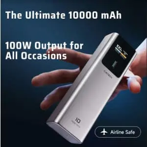 Cuktech 10 100W 10,000mAh Portable Power Bank