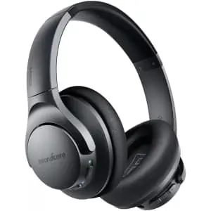 Certified Refurb Soundcore by Anker Life Q20 Hybrid Active Noise Cancelling Headphones