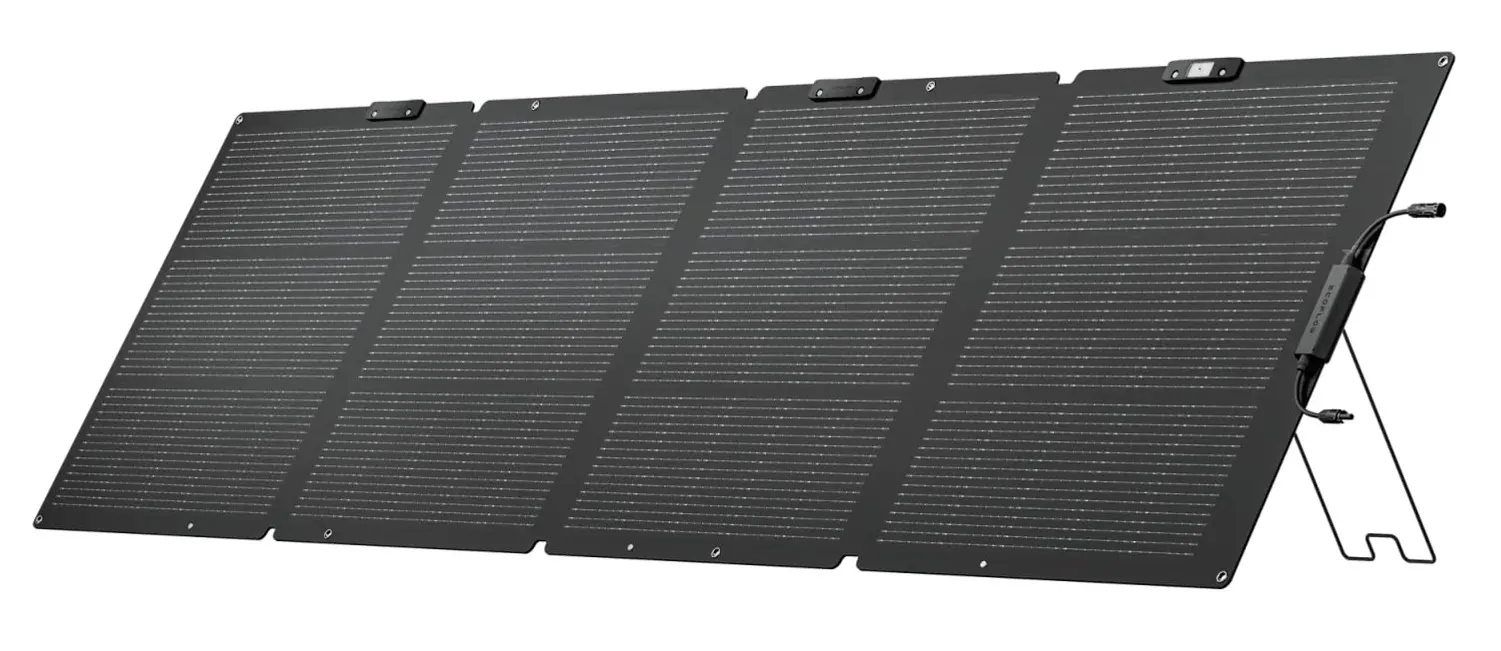 Prime Members: 220-Watt ECOFLOW NextGen Foldable Solar Panel with Adjustable Kickstand