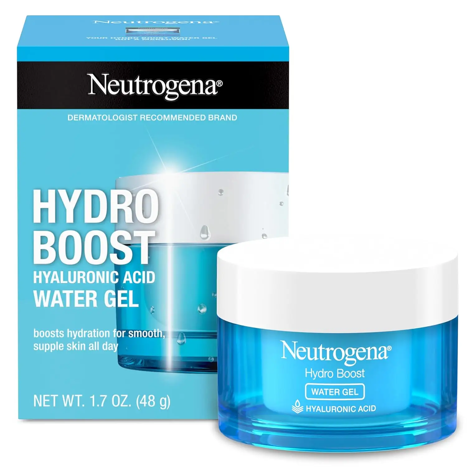 1.7-Oz Neutrogena Hydro Boost Hyaluronic Acid Water Gel Face Moisturizer