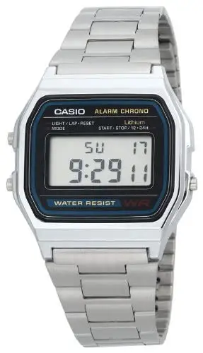 Casio Stainless Steel Men's Classic Watch