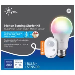 Open-Box GE Cync Reveal Full Color A19 Light Bulb